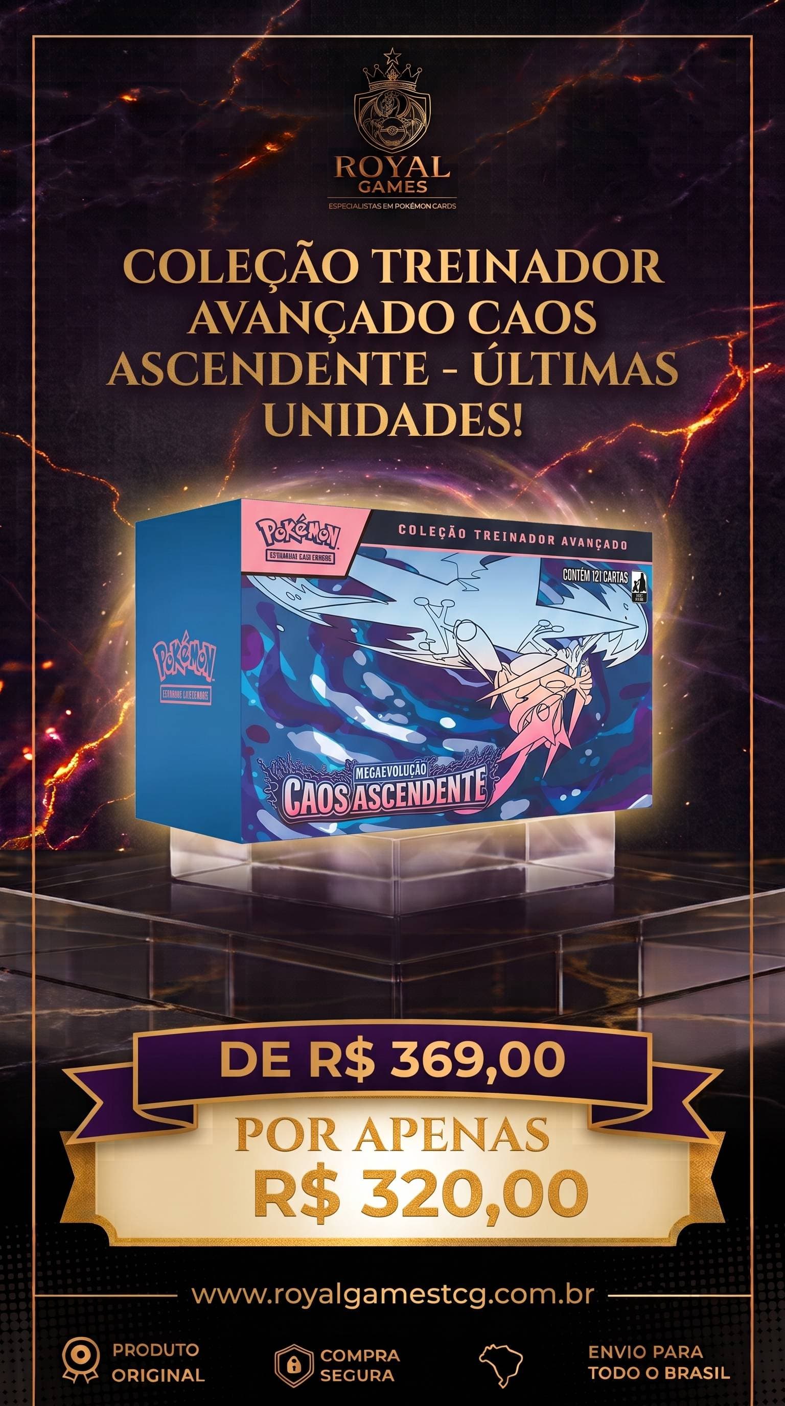 Coleção Treinador Avançado Caos Ascendente